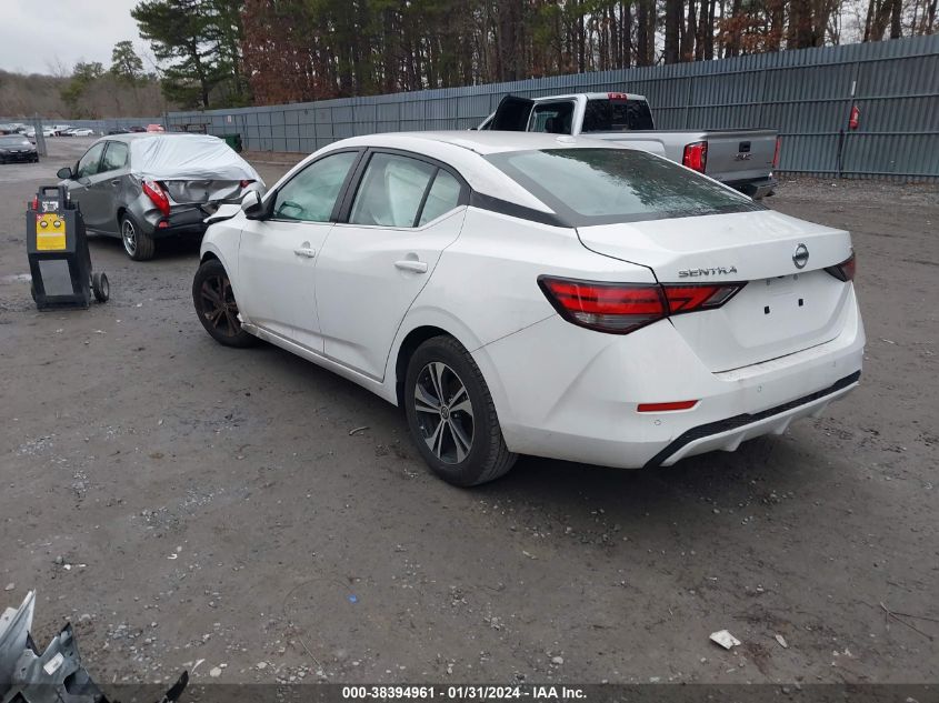 2021 Nissan Sentra Sv Xtronic Cvt VIN: 3N1AB8CV7MY218276 Lot: 38394961