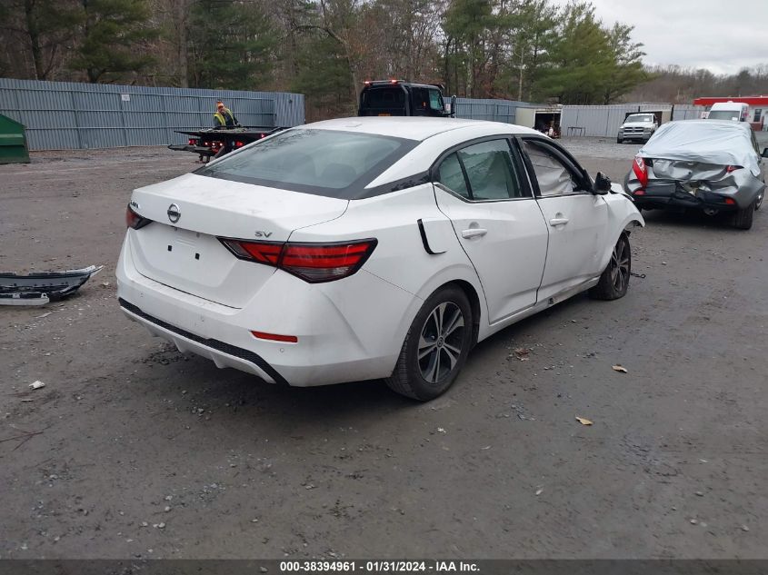 2021 Nissan Sentra Sv Xtronic Cvt VIN: 3N1AB8CV7MY218276 Lot: 38394961