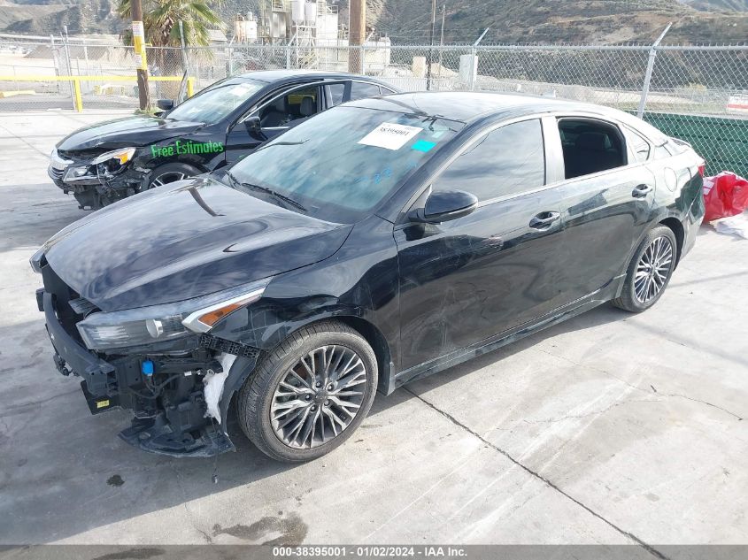 2023 Kia Forte Gt-Line VIN: 3KPF54AD5PE524928 Lot: 38395001