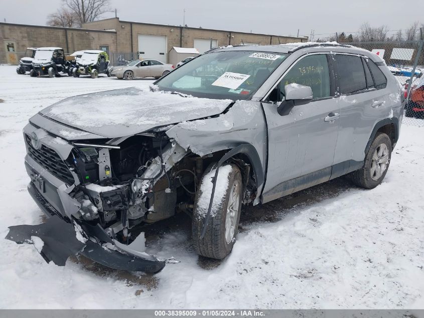 2020 Toyota Rav4 Xle VIN: 2T3P1RFV2LW128386 Lot: 38395009