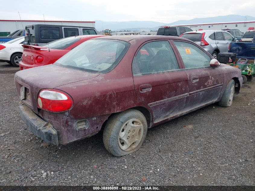 2001 Kia Sephia Base (A4)/Base (M5)/Ls Pwr Pkg VIN: KNAFB121415085491 Lot: 38395017