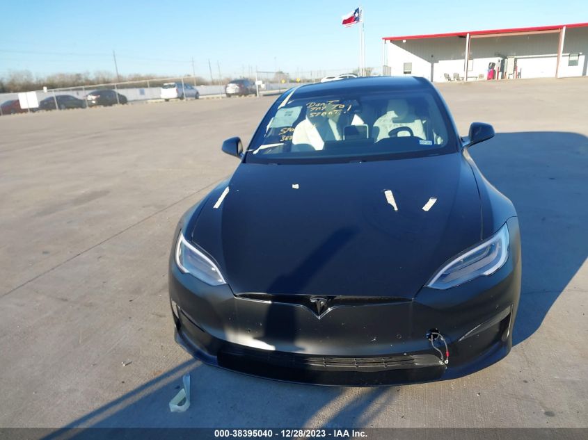 2022 Tesla Model S Dual Motor All-Wheel Drive VIN: 5YJSA1E5XNF470738 Lot: 38395040