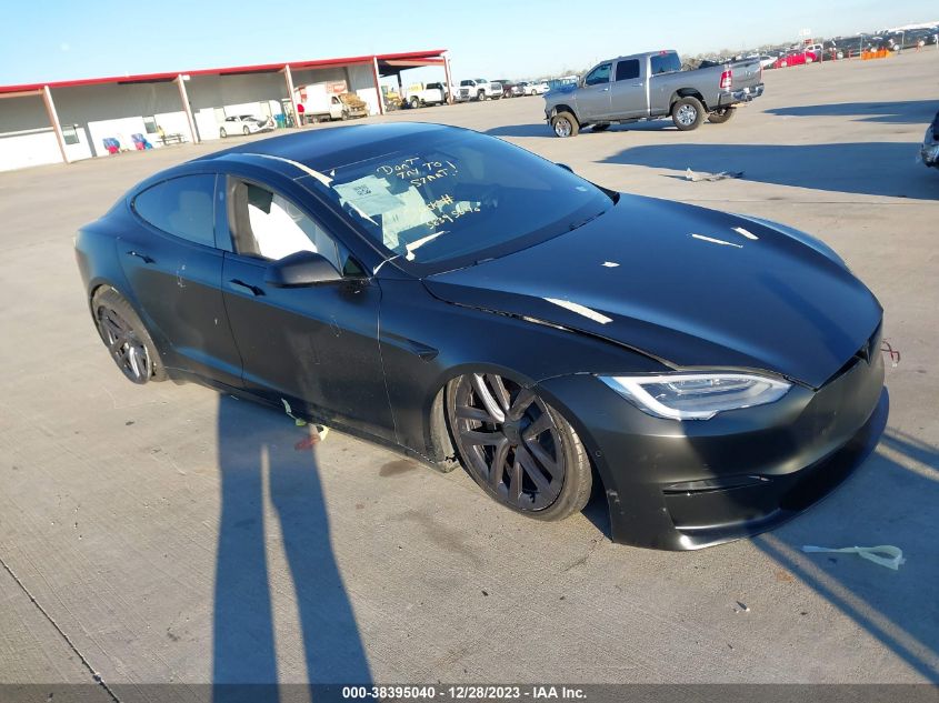 2022 Tesla Model S Dual Motor All-Wheel Drive VIN: 5YJSA1E5XNF470738 Lot: 38395040