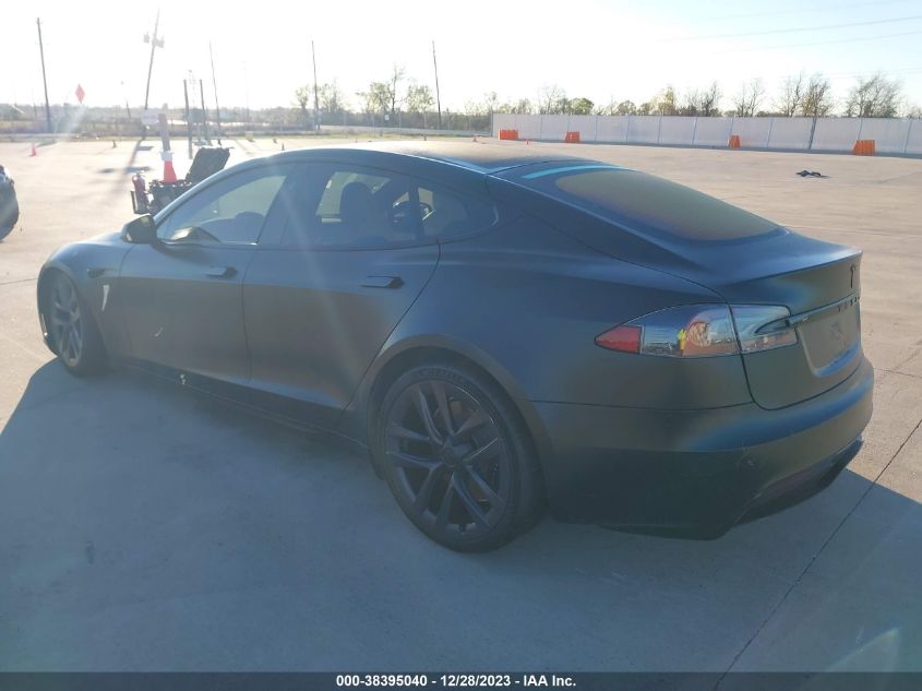 2022 Tesla Model S Dual Motor All-Wheel Drive VIN: 5YJSA1E5XNF470738 Lot: 38395040