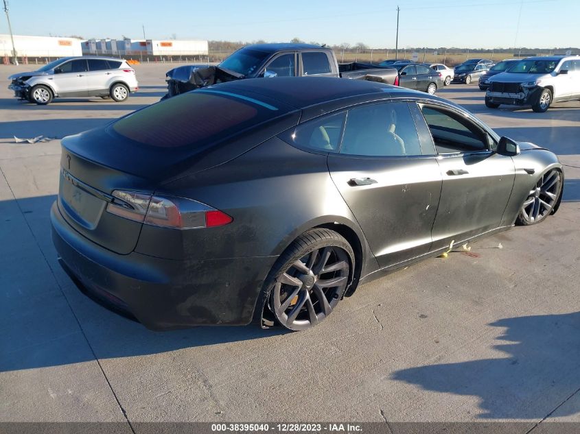 2022 Tesla Model S Dual Motor All-Wheel Drive VIN: 5YJSA1E5XNF470738 Lot: 38395040