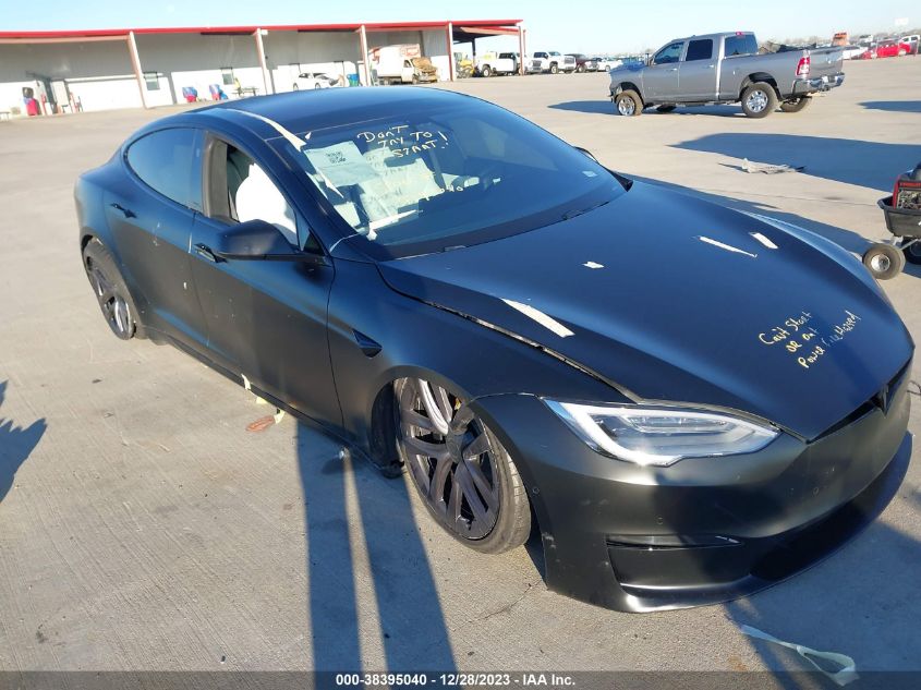 2022 Tesla Model S Dual Motor All-Wheel Drive VIN: 5YJSA1E5XNF470738 Lot: 38395040