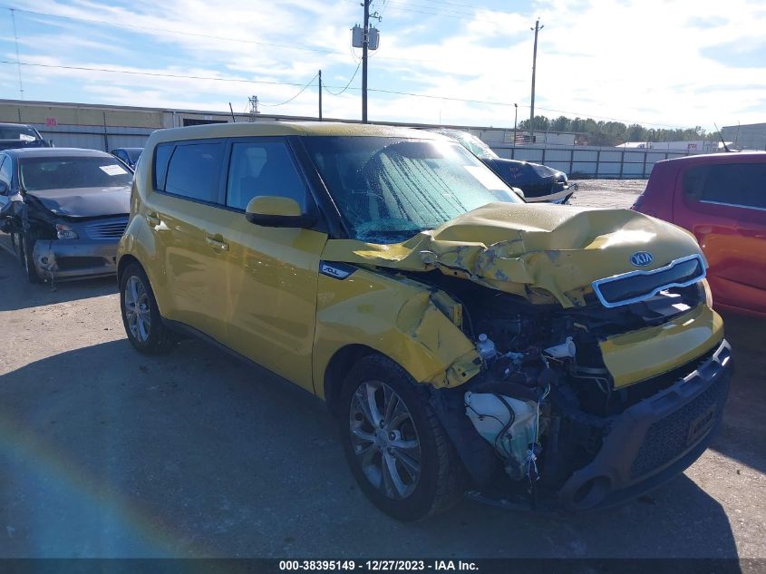 2015 Kia Soul + VIN: KNDJP3A58F7115330 Lot: 38395149