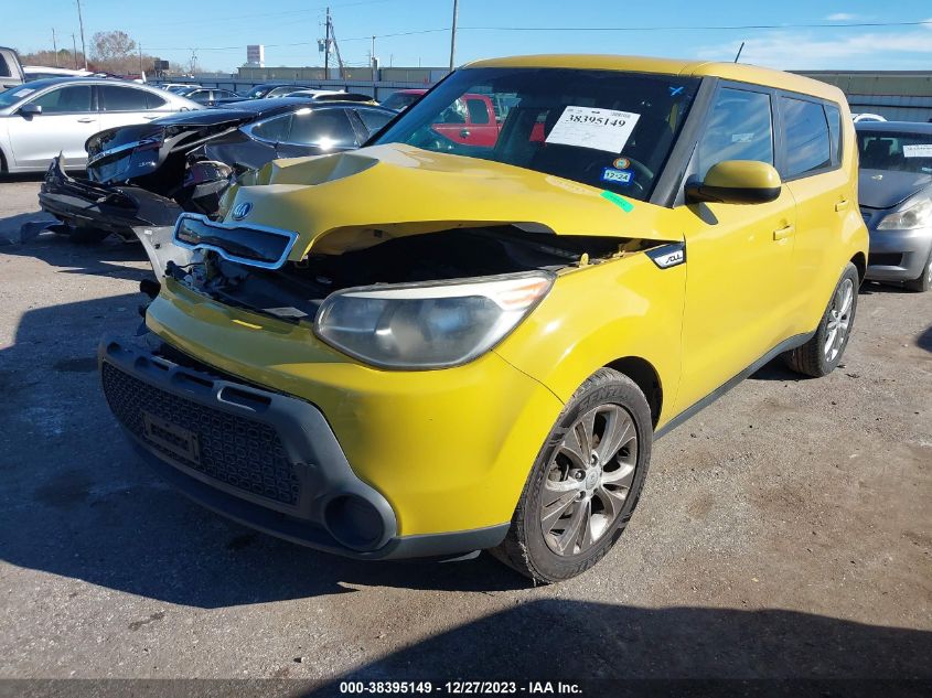 2015 Kia Soul + VIN: KNDJP3A58F7115330 Lot: 38395149