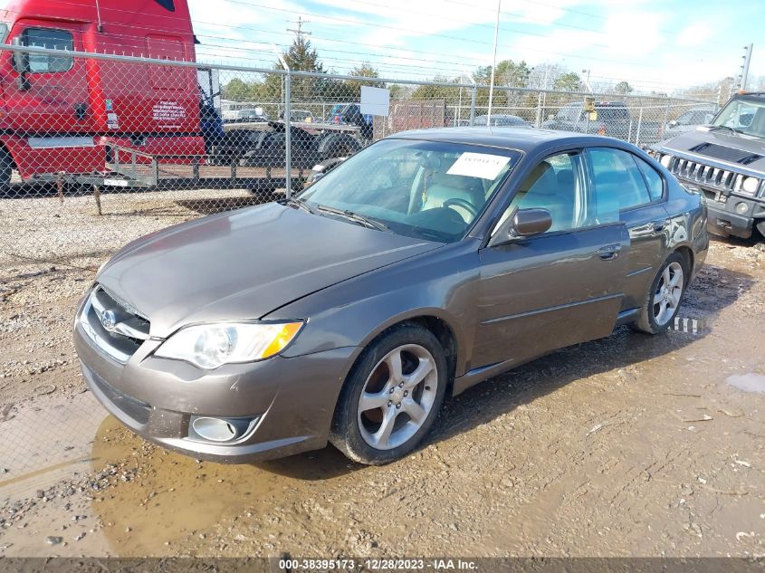 2009 Subaru Legacy 2.5I Limited VIN: 4S3BL626097221896 Lot: 38395173