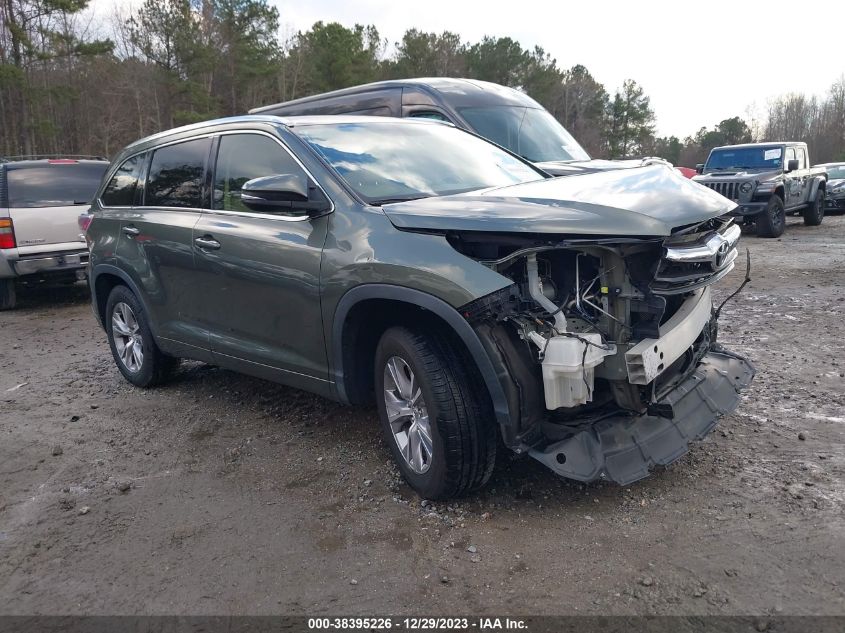 5TDKKRFH6FS066286 2015 Toyota Highlander Xle V6