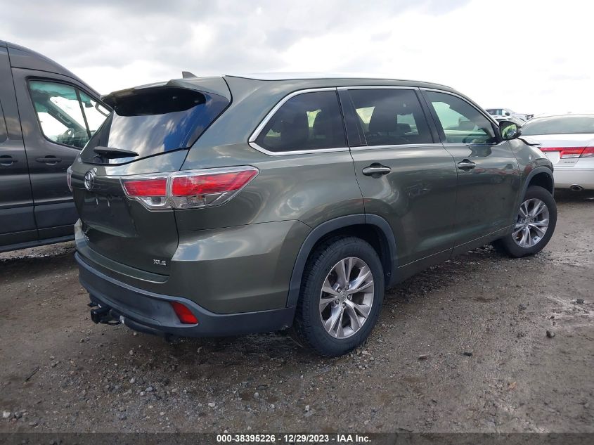 5TDKKRFH6FS066286 2015 Toyota Highlander Xle V6