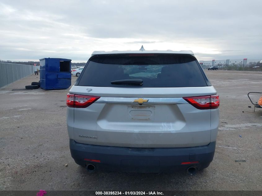 2018 Chevrolet Traverse Ls VIN: 1GNERFKW4JJ106003 Lot: 38395234