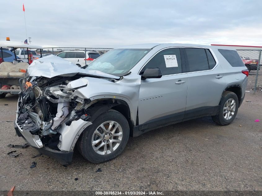 2018 Chevrolet Traverse Ls VIN: 1GNERFKW4JJ106003 Lot: 38395234