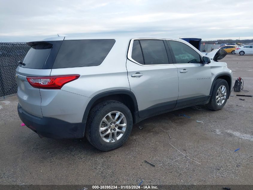 2018 Chevrolet Traverse Ls VIN: 1GNERFKW4JJ106003 Lot: 38395234