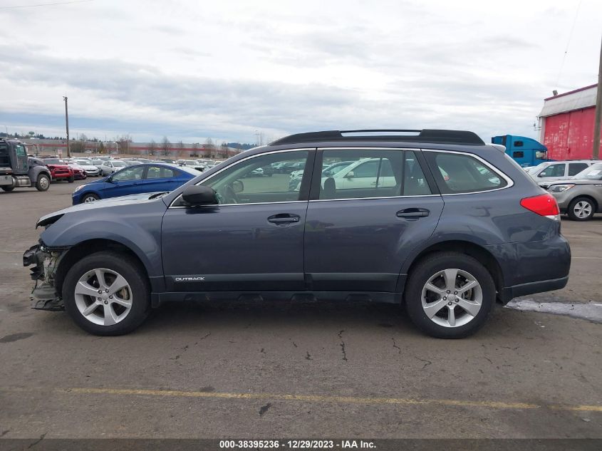 2014 Subaru Outback 2.5I VIN: 4S4BRBAC2E3234063 Lot: 38395236