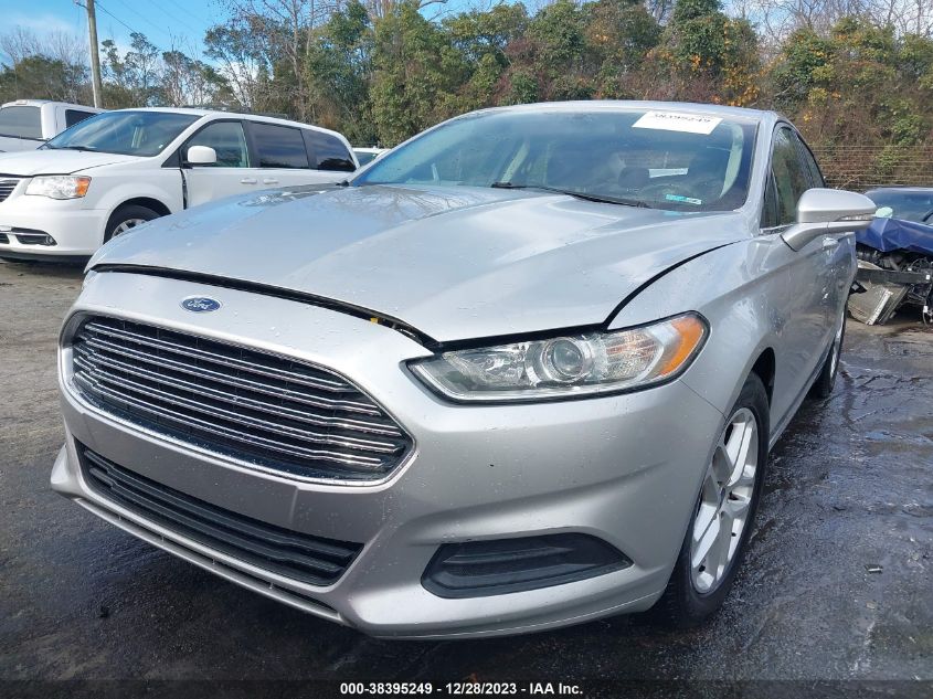 2016 Ford Fusion Se VIN: 3FA6P0H74GR283249 Lot: 38395249