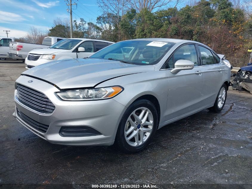 2016 Ford Fusion Se VIN: 3FA6P0H74GR283249 Lot: 38395249