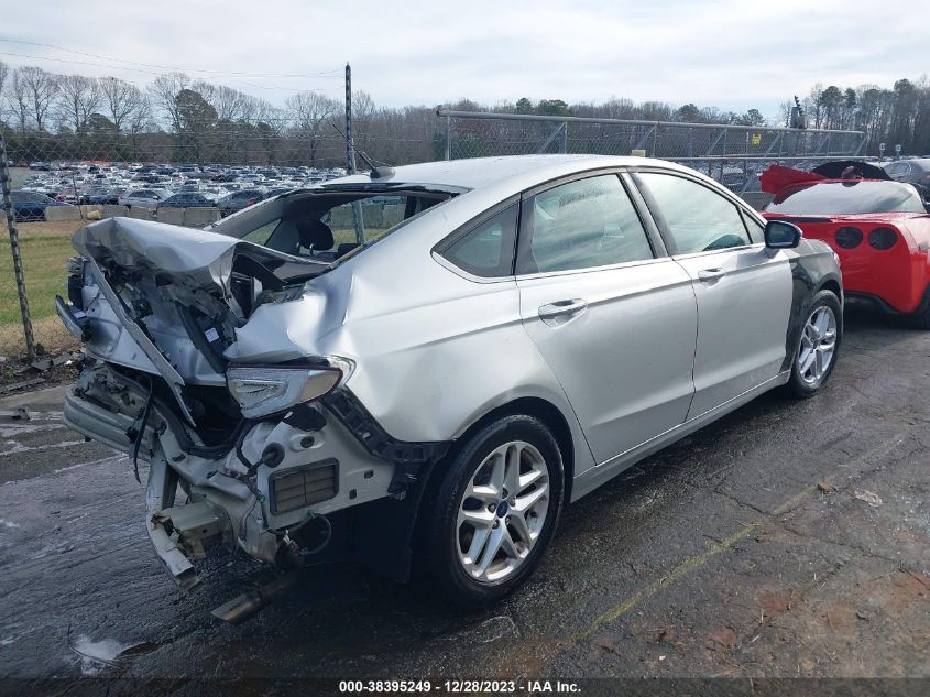 2016 Ford Fusion Se VIN: 3FA6P0H74GR283249 Lot: 38395249