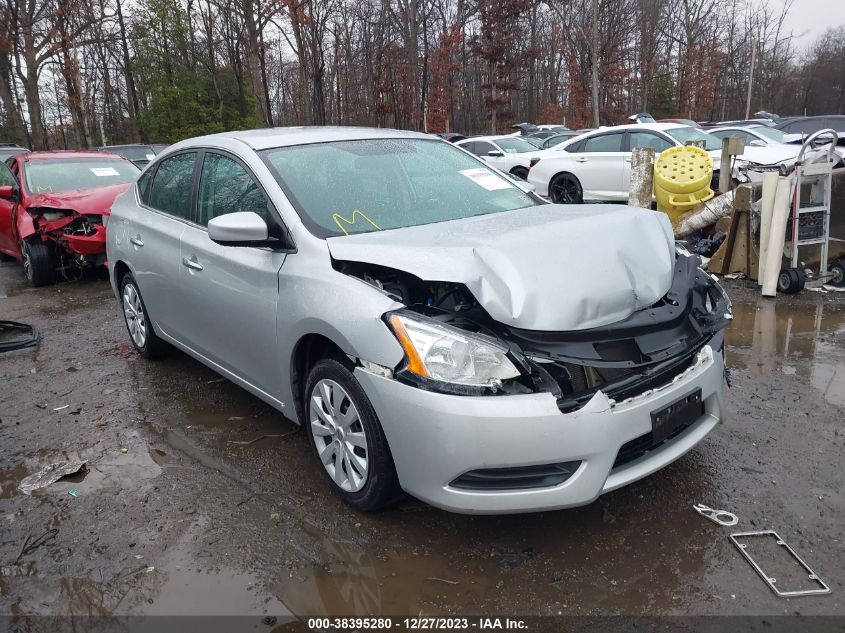 2015 Nissan Sentra Fe+ S/S/Sl/Sr/Sv VIN: 3N1AB7AP4FL668238 Lot: 38395280