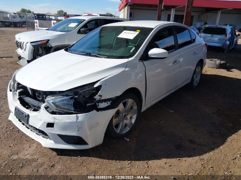 2017 Nissan Sentra S VIN: 3N1AB7AP2HY242067 Lot: 38395319