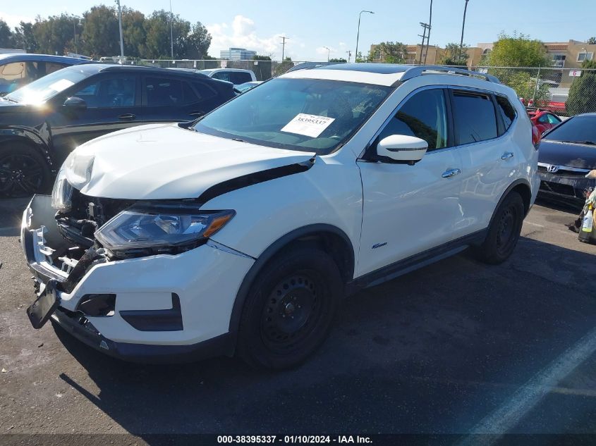 2017 Nissan Rogue Hybrid Sv VIN: 5N1ET2MV6HC830695 Lot: 38395337