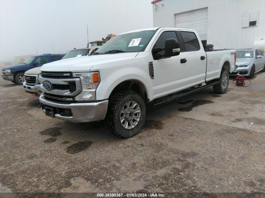 2022 Ford F-250 Xl VIN: 1FT7W2B67NED45420 Lot: 38395367