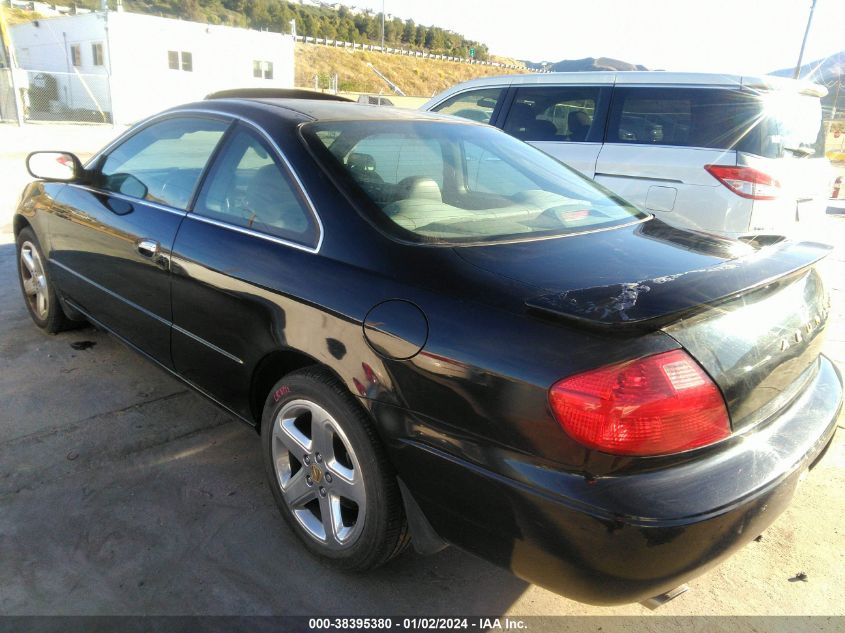 2001 Acura Cl Type S VIN: 19UYA42691A002397 Lot: 38395380