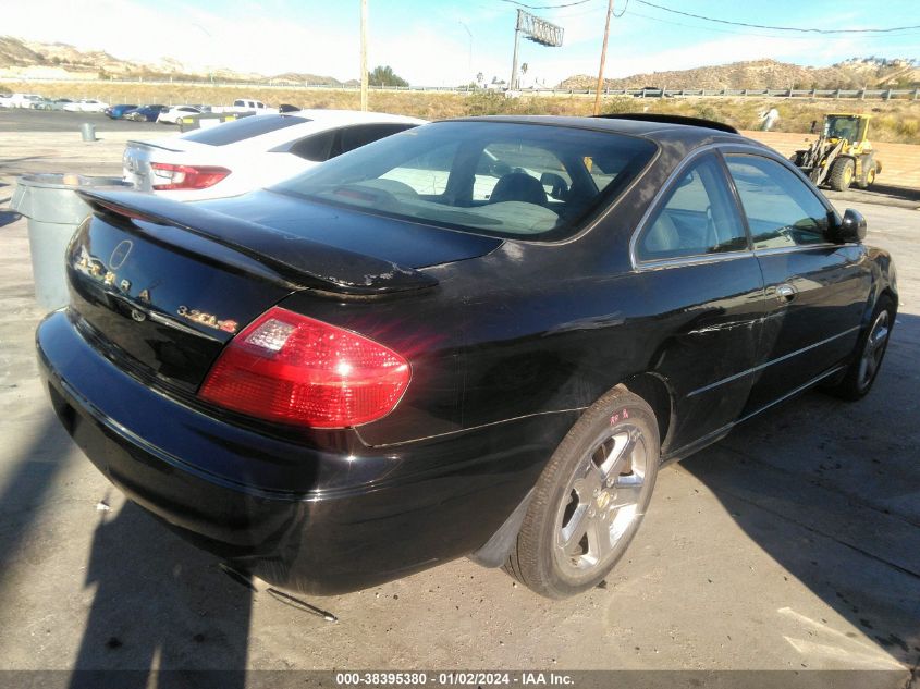 2001 Acura Cl Type S VIN: 19UYA42691A002397 Lot: 38395380