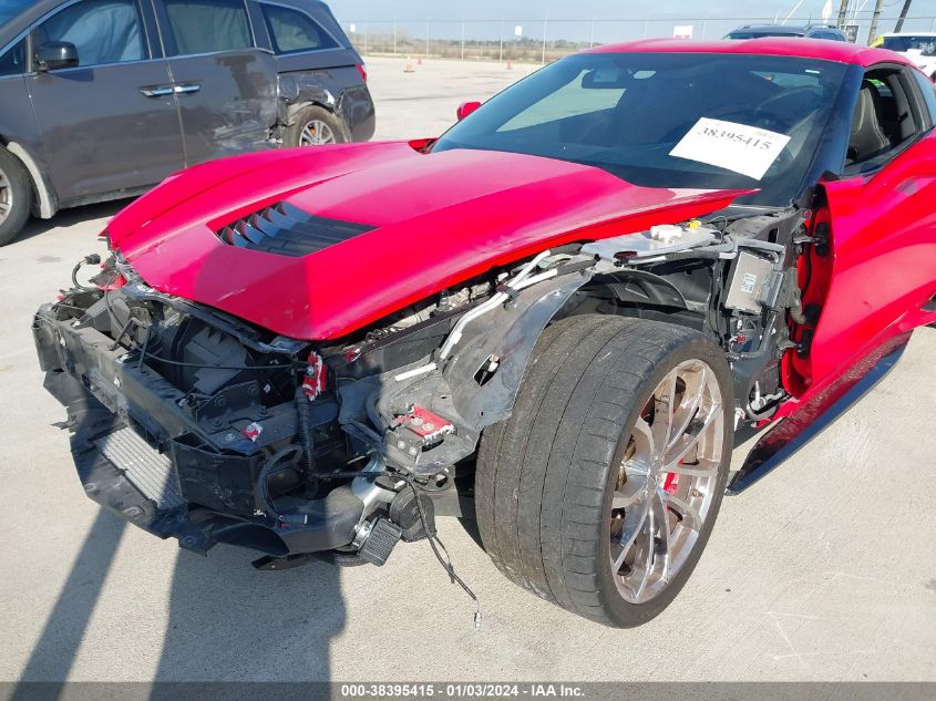 1G1YW2D75K5117656 2019 Chevrolet Corvette Grand Sport