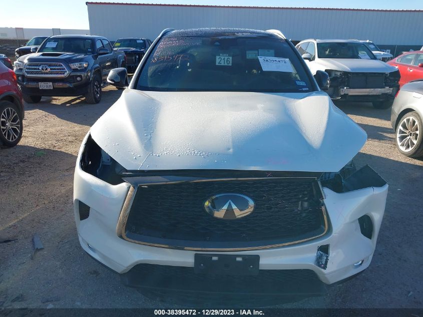 2021 Infiniti Qx50 Luxe VIN: 3PCAJ5BA0MF116911 Lot: 38395472