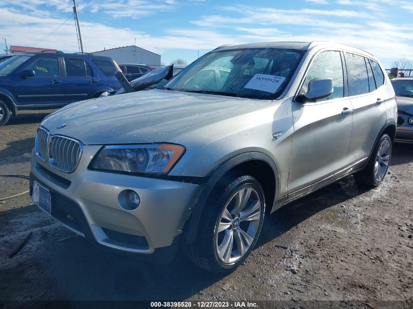 2012 BMW X3 xDrive35I VIN: 5UXWX7C50CL736847 Lot: 38395528