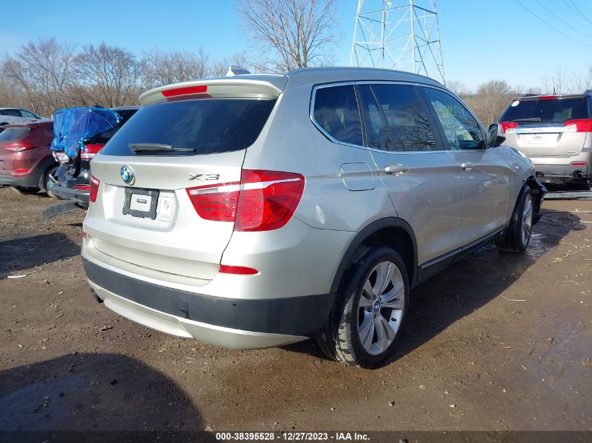 2012 BMW X3 xDrive35I VIN: 5UXWX7C50CL736847 Lot: 38395528