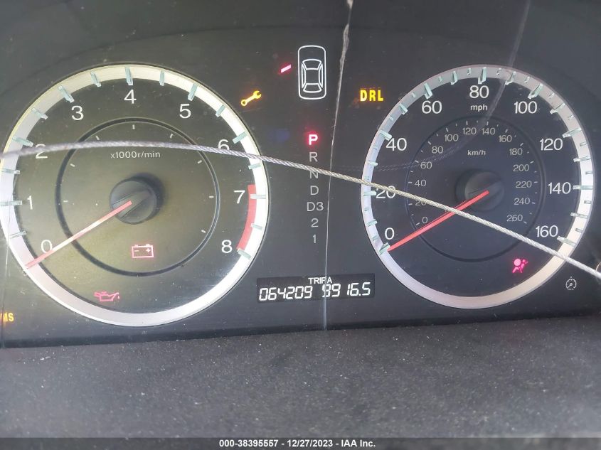 1HGCP2F6XCA057144 2012 Honda Accord 2.4 Se