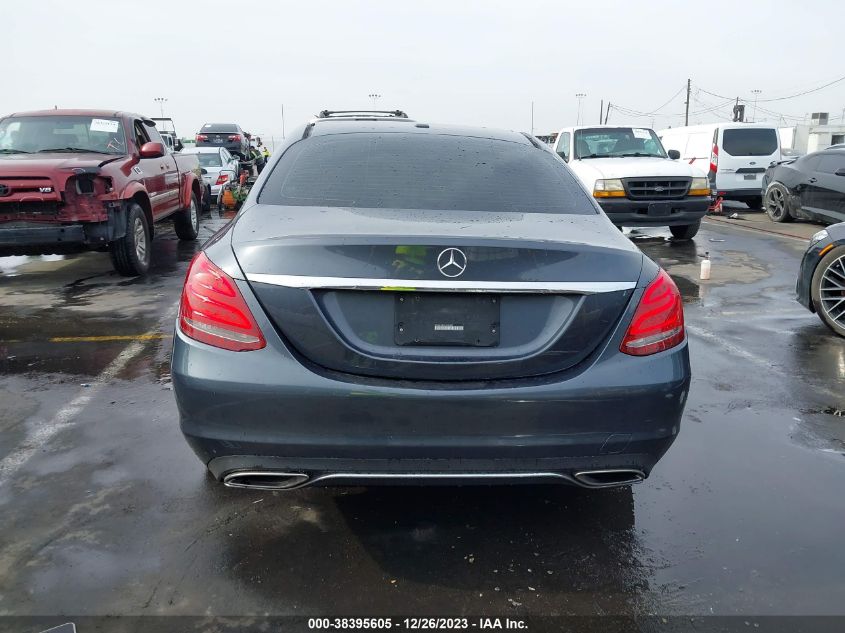 2015 Mercedes-Benz C 300 Luxury/Sport VIN: 55SWF4JB1FU050883 Lot: 38395605