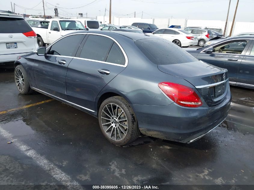 2015 Mercedes-Benz C 300 Luxury/Sport VIN: 55SWF4JB1FU050883 Lot: 38395605