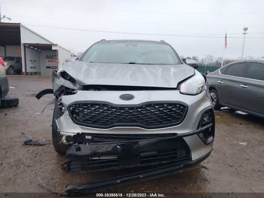 2021 Kia Sportage S VIN: KNDP63AC1M7866603 Lot: 38395618