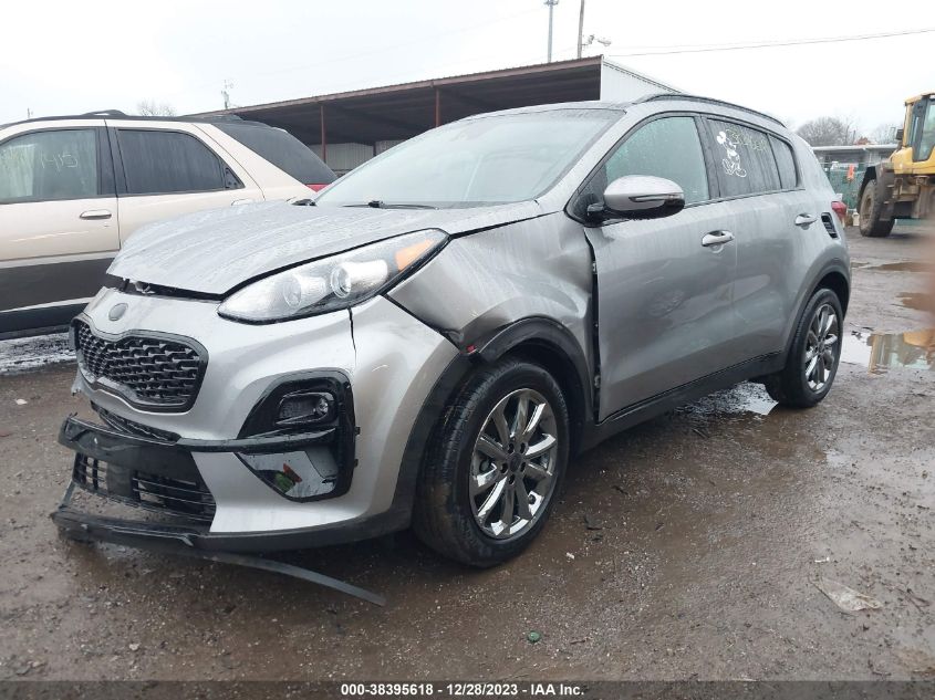 2021 Kia Sportage S VIN: KNDP63AC1M7866603 Lot: 38395618