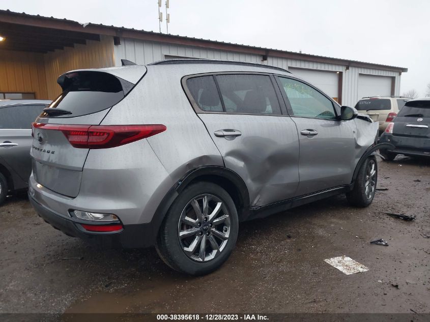 2021 Kia Sportage S VIN: KNDP63AC1M7866603 Lot: 38395618