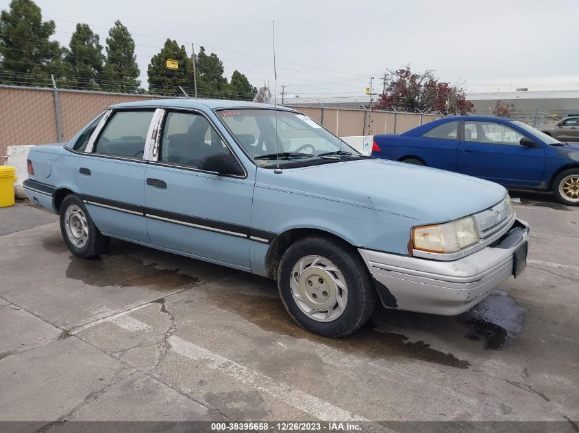 1990 Ford Tempo Gl VIN: 1FAPP36X8LK160206 Lot: 38395658