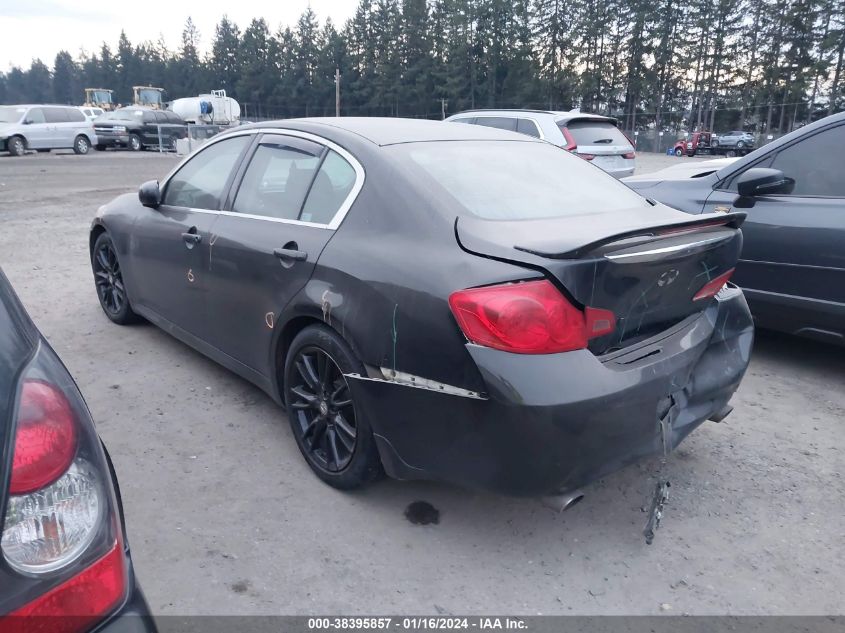 2007 Infiniti G35 Sport W/6-Speed Manual VIN: JNKBV61E27M706881 Lot: 38395857