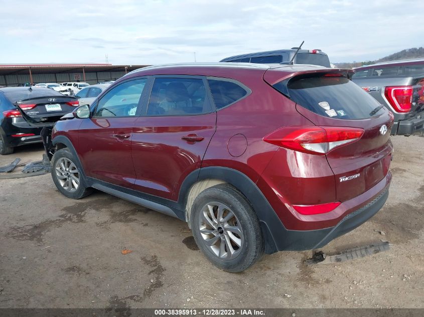 2017 Hyundai Tucson Se VIN: KM8J3CA45HU393475 Lot: 38395913