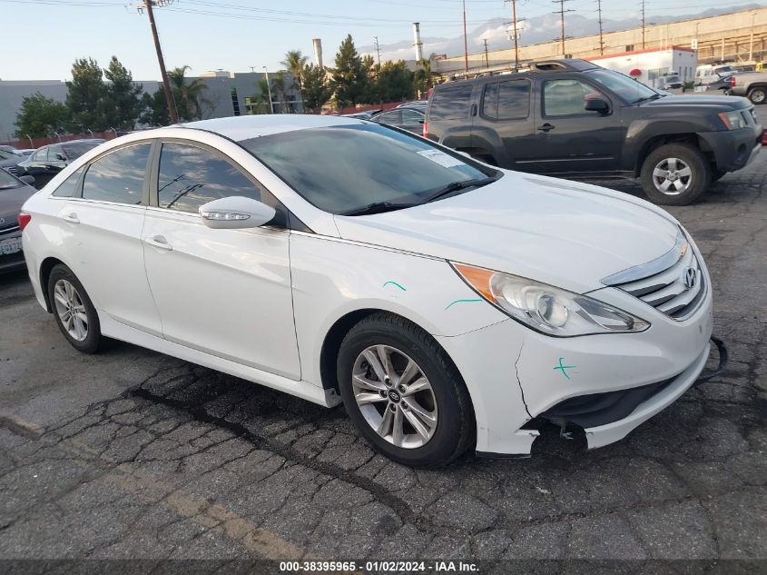 2014 Hyundai Sonata Gls VIN: 5NPEB4AC1EH938406 Lot: 38395965