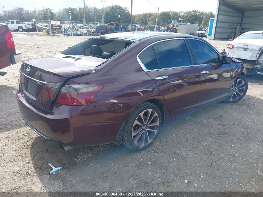 1HGCR2F56FA138065 2015 Honda Accord Sport