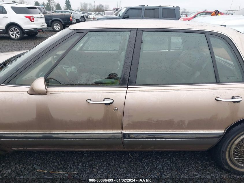 1991 Buick Park Avenue VIN: 1G4CW53L6M1689665 Lot: 38396499