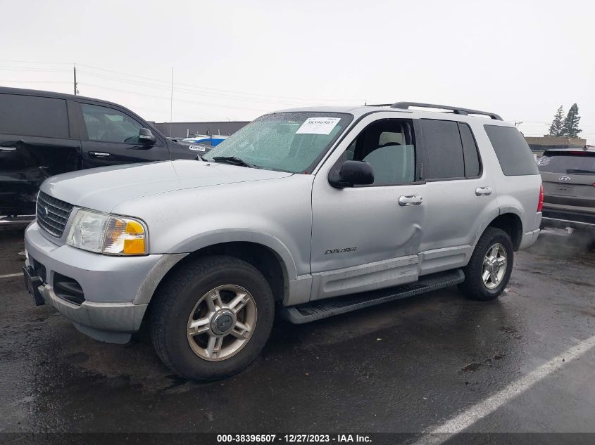 2002 Ford Explorer Xlt VIN: 1FMDU73W82UB88241 Lot: 38396507