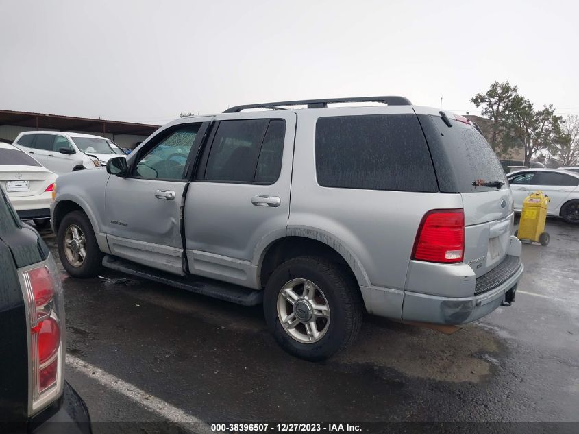 2002 Ford Explorer Xlt VIN: 1FMDU73W82UB88241 Lot: 38396507