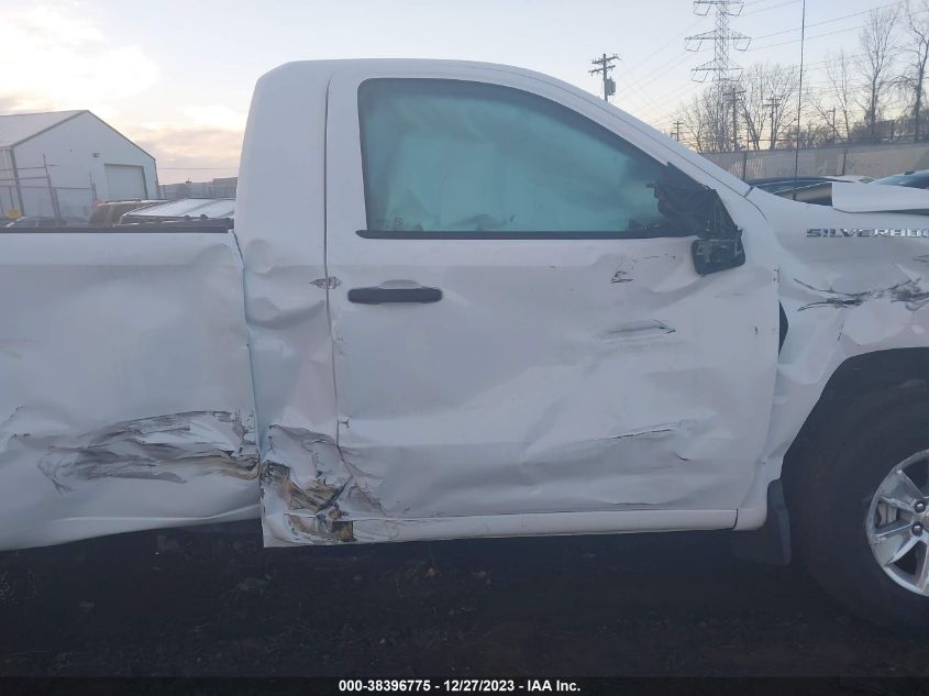 2022 Chevrolet Silverado 1500 2Wd Long Bed Wt VIN: 3GCNAAED4NG607557 Lot: 38396775