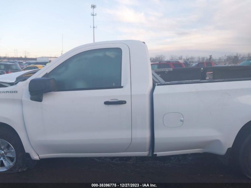 2022 Chevrolet Silverado 1500 2Wd Long Bed Wt VIN: 3GCNAAED4NG607557 Lot: 38396775