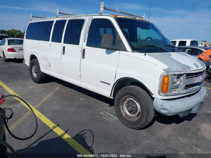 2002 Chevrolet Express Van Ls VIN: 1GAHG39R821242994 Lot: 38396813