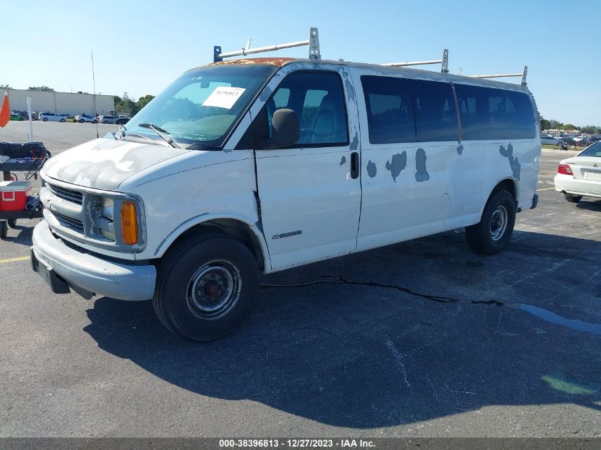 2002 Chevrolet Express Van Ls VIN: 1GAHG39R821242994 Lot: 38396813